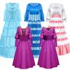 The Little Mermaid Dress Cosplay Stage Performance Costume New Princess Gown for Kids Adults Halloween Party Dress