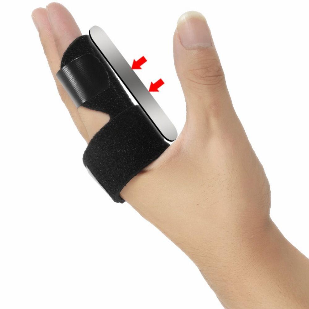 Black Blue Finger Splint Brace Adjustable Wrist Support Durable Trigger Finger Support