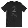 Pool Ball Rack Patent Men's T-Shirt. Billiards Shirt Pool Ball Rack Patent Great Gift Available On Black Red White or Gray Premium Cotton Tee.