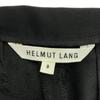 Helmut Lang Шерстяная смесь Зауженные брюки черные Разрез на молнии по низу Женские Б/у