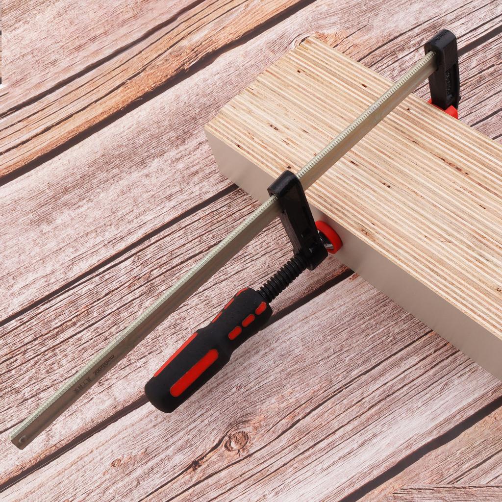 2pcs/set 8 12 Inch German F Shape Steel Bar Clamps for Carpenter Woodworking Heavy Cast Iron F Clamps Clip DIY Hand Tools