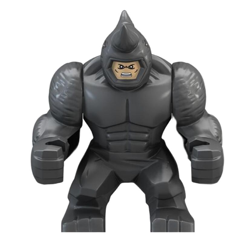 Слепые коробки Мини Строительные Блоки X654 Фигурки Большой Гоблин Человек-паук Железный Человек Веном Капитан Ястреб Дэдпул Броня Рождественские Подарки Игрушки