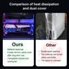 STARTRC GAMES Для Sony PlayStation 5 Pro/5 Slim (Цифровое/Дисковое издание) Пылезащитная крышка ПММА Прозрачный защитный щиток