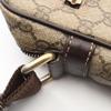 Used GUCCI GG Supreme Shoulder Bag 201448 PVC coated canvas leather Beige Brown Used Women