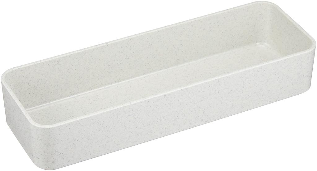 Plakira Cutlery Chopsticks Box Storage Case 25 X 9 X Made In Japan Kitchen Restaurant Dining Room Easy To Use Simple Gray White Stackable Tableware