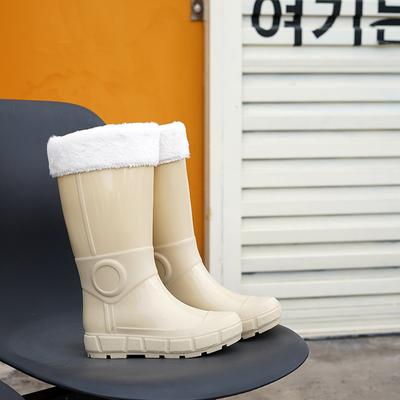 100% Водонепроницаемые Унисекс Стиль Усиленный Носок Сапоги Веллингтоны Женские Резиновые Сапоги