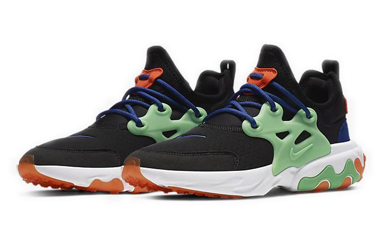 Nike React Presto Черно-зеленая туманность GS BQ4002-006