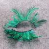 Extra Long Feather Eyelashes Feather False Lashes  Halloween False Eyelashes   Anime Cosplay