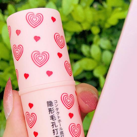 Invisible Pore Brightening Skin Contour Makeup Base Face Primer Stick for Daily Makeup