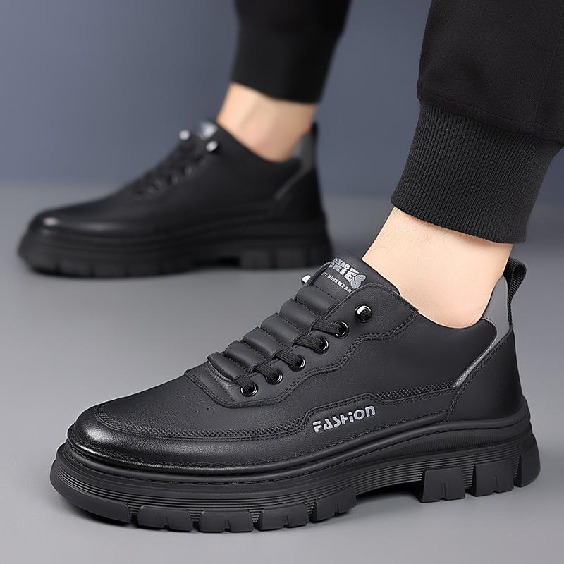 Модные высококачественные мужские осенние удобные нескользящие износостойкие низкие рабочие туфли модные новые мужские повседневные спортивные туфли