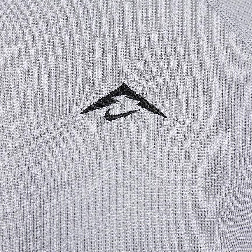 Nike Trail Men's Dri-FIT 1/2-Zip Mid Layer Top Cement Grey/Black FV9995-078
