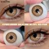 Eyeshare Цветные контактные линзы Diamond Blue Natural Comfort Contact Lens Green Fashion Beauty Contact Lens Gray Makeup Color Lens 2PCS