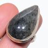 Лодолитовый Кварц Драгоценный Камень Серебро 925 пробы Ювелирное Кольцо Размер 9
