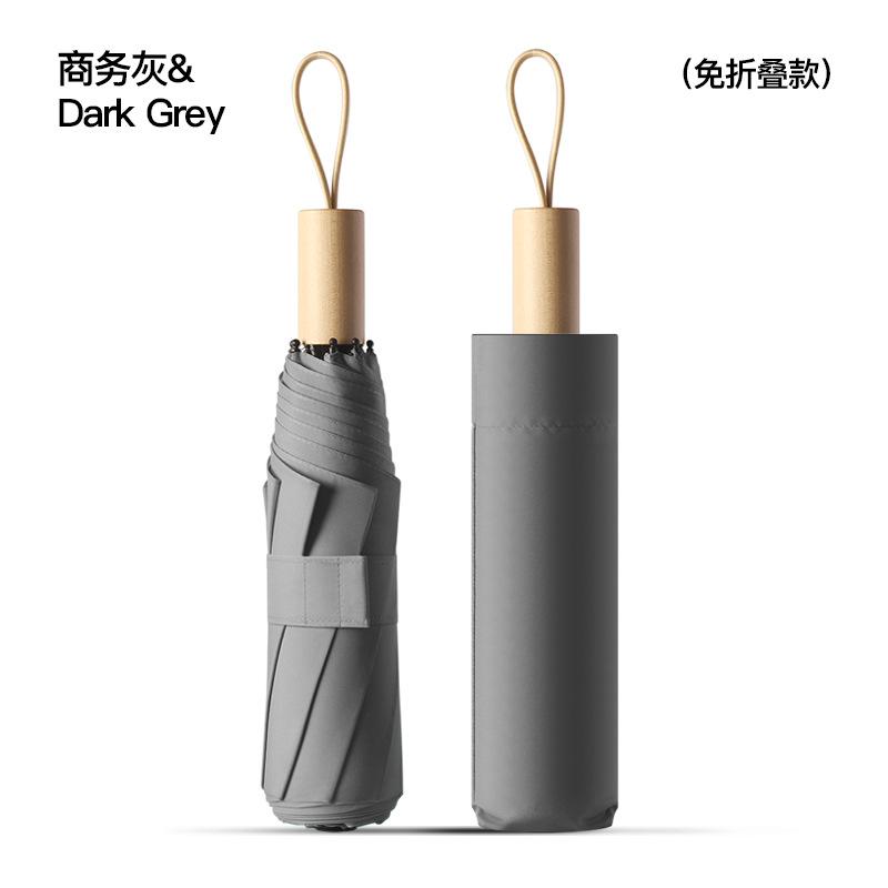 Новый трехсекционный зонт, легко складывается вручную, накладка с эффектом памяти, инновационный зонт, легкий, усовершенствованный второй зонт без складывания