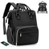 Laptop Backpack for Women Water Resistant Travel Work Backpacks Purse Stylish Business Teacher Nurse Computer Bag with USB Port