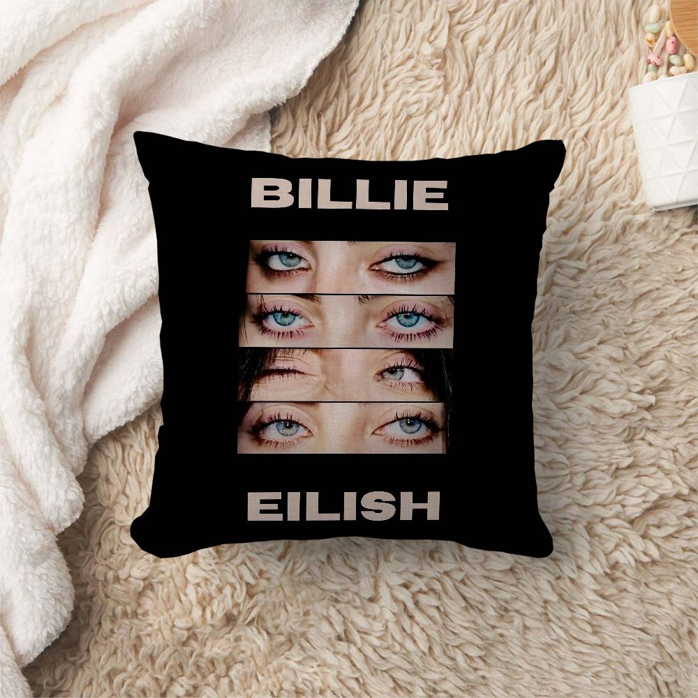 Горячая певица B-Billie E-Eilish Кленовый дизайн Наволочка Счастливый Осенний Урожай декор Праздничный Декор Наволочка