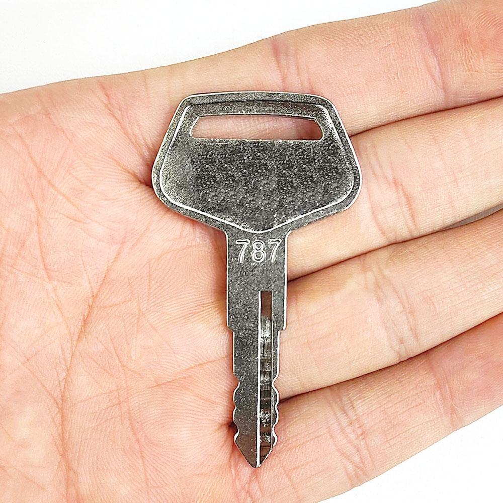 2 шт. 787 стиль ключа зажигания для Komatsu экскаватор бульдозер погрузчик оборудование