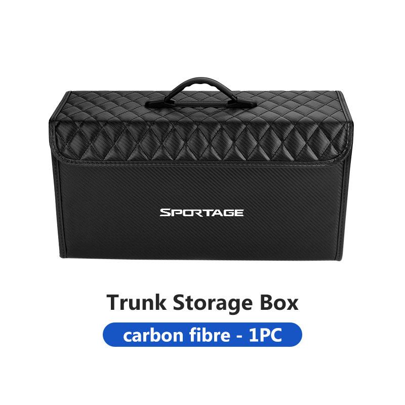 AZKSYT1 Car Trunk Organizer Box Foldable Tools Storage Pockets Bag For KIA Sportage Rio K5 K2 Optima Cerato Proceed Venga Sedona