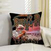 D-Deaths Mental Rock Band 45*45Cm Cushion Cover Pillow Cover Decor Pillowcase Home Pillowcase For Couch Pillow