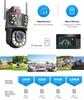 Wifi PTZ камера видеонаблюдения 4K 12MP наружная три объектива 50-кратный зум беспроводная CCTV камера безопасности цветная камера ночного видения ICSEE IP Cam