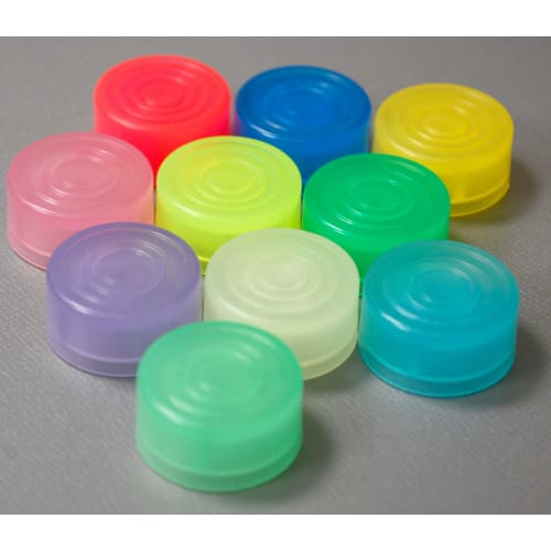 TRUE DYNA The Effector Footswitch Hat, Glow-in-the-Dark, Set of 5 (EFSH-02-A)