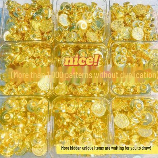 Светящиеся восковые печати с пятилистным клевером и звездой - разноцветные, 100 шт.