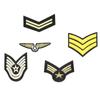 Flying Jacket Badge Golden Wings Hook Loop Patch Mini Eagle Morale Emblem