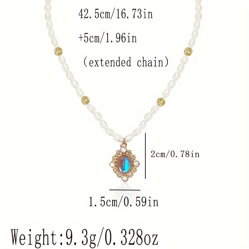 Ожерелье с подвеской из полого бриллианта, женская мода, жемчужная цепочка для девочек, подарок для вечерние ювелирных изделий