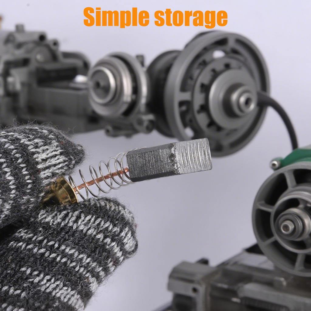 69 шт. Замена угольных щеток двигателя 23 различных размера Электрические универсальные наборы щеток для угловой шлифмашины, перфоратора