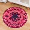 Simple Printed Carpet Computer Chair Mat Office Chair Floor Mat Door Mat Foot Mat