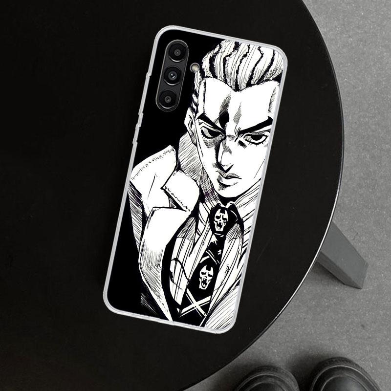 Чехол для телефона JoJo Кира Йошикаге Killer Queen для Samsung Galaxy A17 A16 A26 A36 A56 A57 A37 A15 A25 A35 A55 A14 A24 A34 A54
