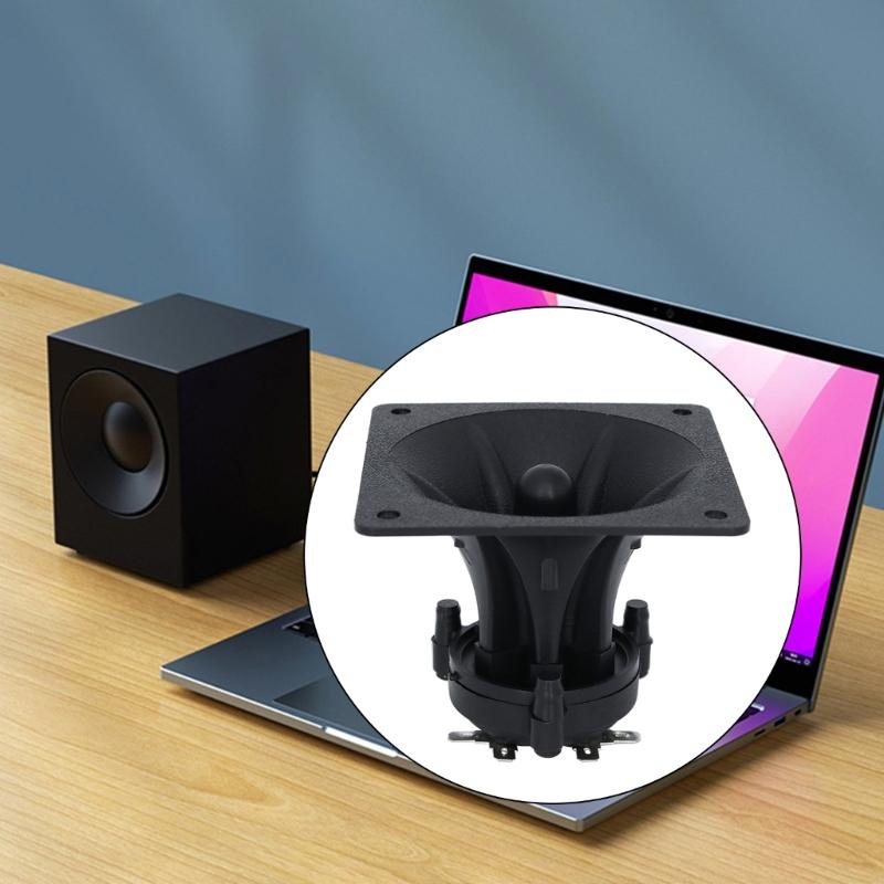 2 шт. 3-дюймовых 85-мм твитеров Пьезоэлектрические твитеры Громкоговоритель Керамический излучатель Высокочастотный квадратный музыкальный динамик