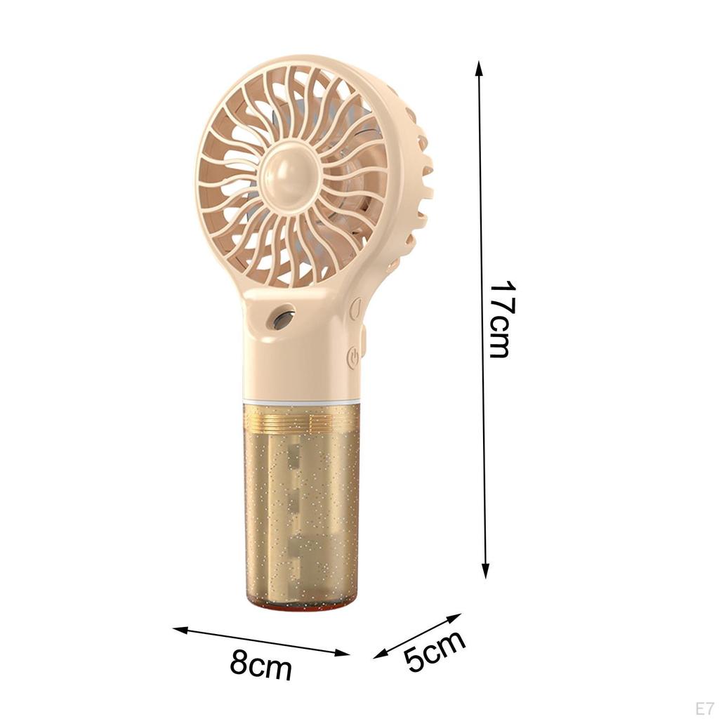 Компактный перезаряжаемый портативный вентилятор охлаждения с регулируемыми настройками для путешествий и активного отдыха