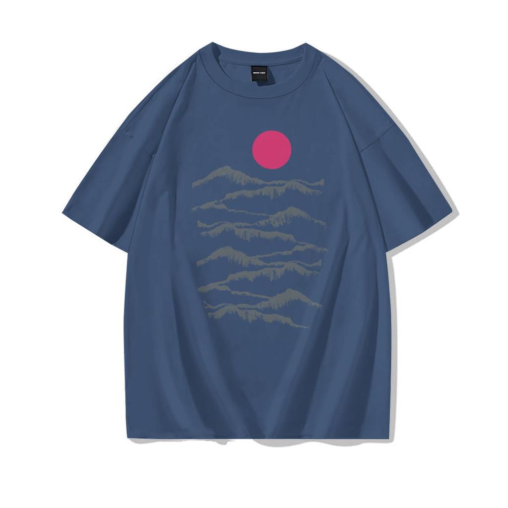 Loose Fit Unisexs Desert Mountain Tshirt Unisexs Clothing Gift Cotton Harajuku Trend Girls Short Sleeve Tee Summer Clothes