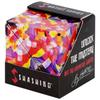 SHASHIBO Shape Transforming Box - Award-Winning Patented Fidget Cube with 36 Rare Earth Magnets - Transforms Into Over 70 Shapes (Confetti)