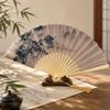 Chinese Style Hand Fan Collapsible Dance Fan Portable Folding Handheld Fan  Party