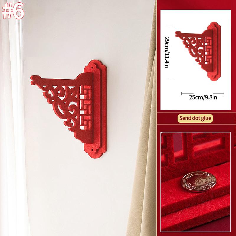 Chinese New Year Decorations 2026 Lucky Fortune Hanging Pendants Traditional Spring Festival Living Room Hanging Ornaments