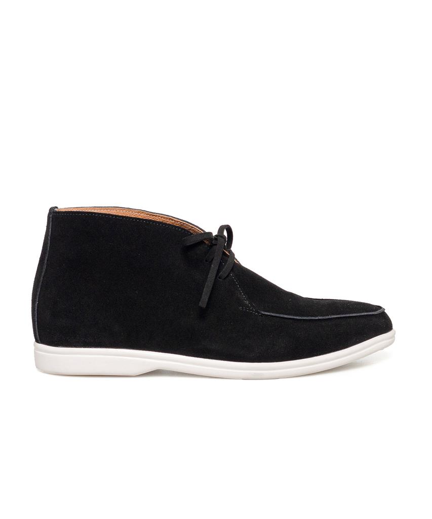 Allclassic Alc4408 Resort Lace-Up Ankle Boots_Black Suede