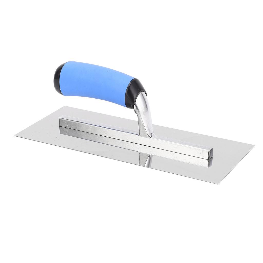 Кельма для гипсокартона с эргономичной ручкой, утолщенная нержавеющая сталь, отделочный шпатель для каменной кладки