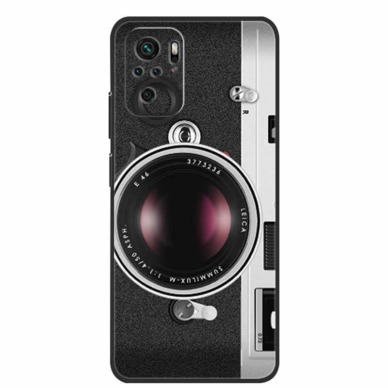 For Xiaomi Poco M5s Case Luxury TPU Soft Silicone Phone Back Cover for PocoM5s Shockproof Flowers Cute Cartoon Flowers New Coque