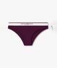 EMPORIO ARMANI UNDERWEAR Женские Трусы с Контрастной Отделкой и Логотипом_Темно-Фиолетовый 0826311533