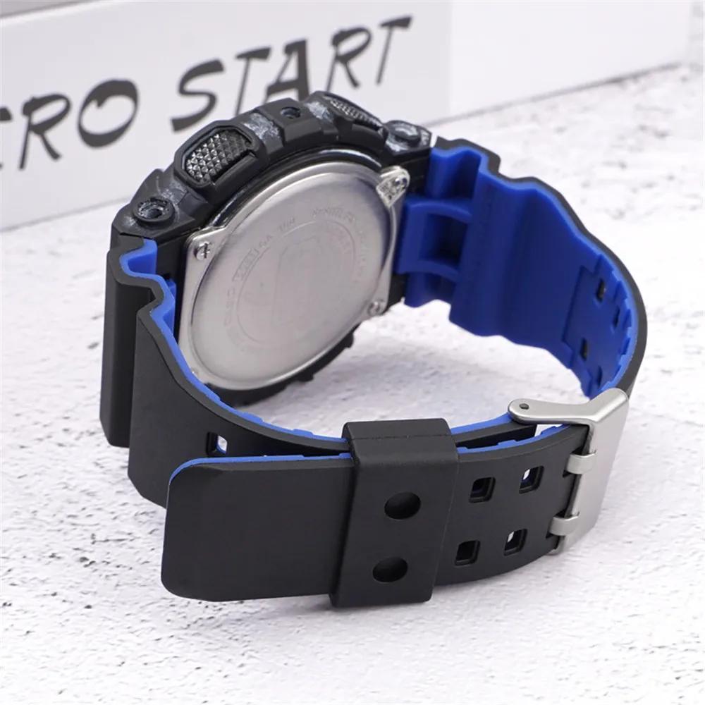 Ремешок для Casio G-Shock GA-100/110/120/150/300/400/700 GD-100/110/120 G-8900 GLS-100 Силиконовый Полимерный Ремешок для Часов Аксессуары 16 мм
