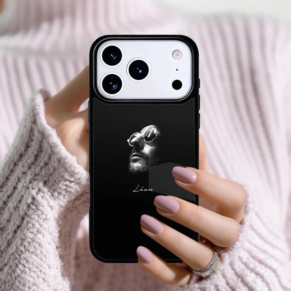 Killer Leon Famous Movie Phone Case For Apple iPhone 17 Air 16E 15 14 Plus 13 12 11 Pro Max Mini Funda Cover
