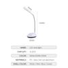 Mini LED Light Flexible Table Lamp Portable Reading Lamp Book Light Battery Powered 4LED Desk Lamp For Reading Books Nightlight MIT