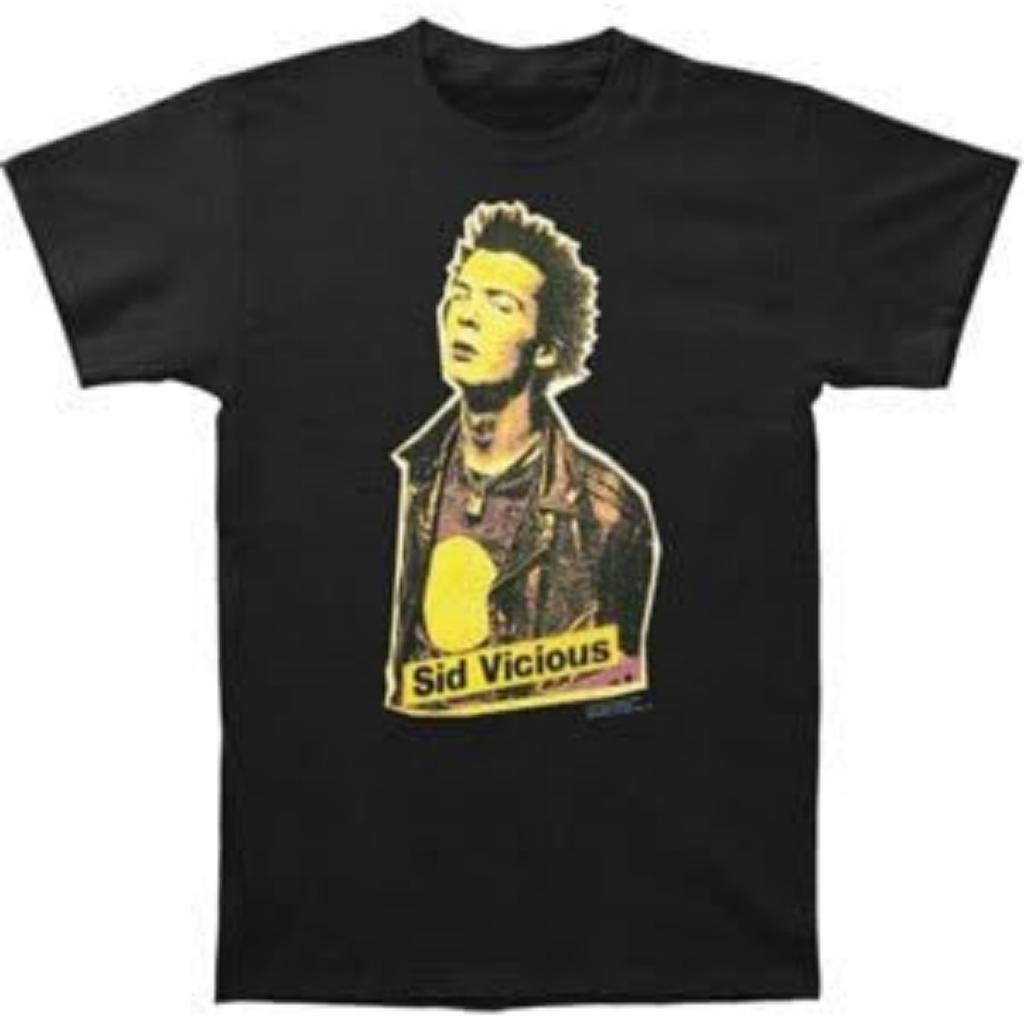 Men's Sex Pistols Sid Vicious T-Shirt Black