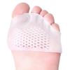 4 Pairs Silicone Toe Separators Easy To Clean Reusable Breathable Soft Toe Spacers Overlapping Toes Correctors