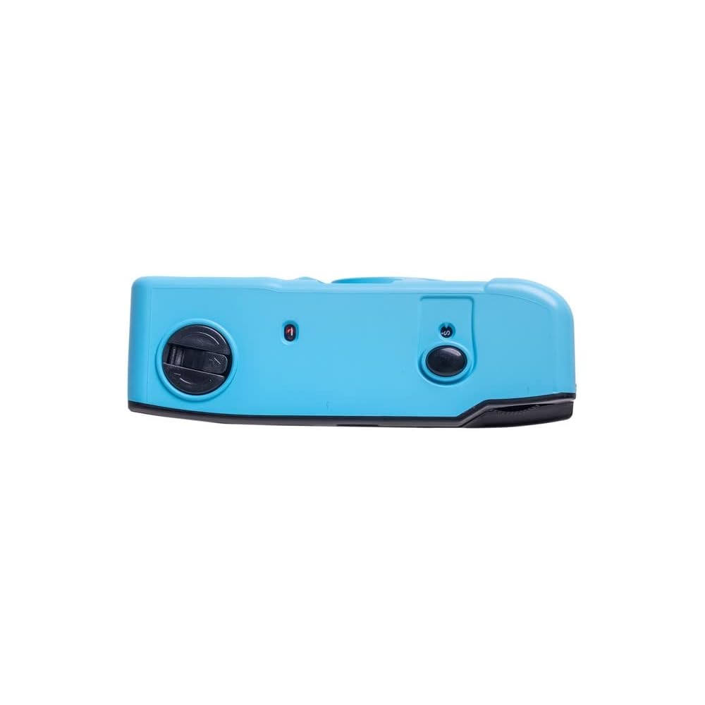 Kodak M35 35mm Film Camera, Fixed Focus, Reusable, Built-in Flash, Easy to Use (Cerulean Blue)