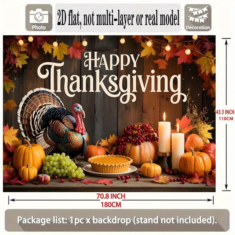 2D Plane - Large 2D Plane Banner for Thanksgiving Celebration Eventzyc