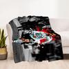 Salah's Dynamic Sprint Blanket Comfortable Great for Seaside Office Chair Sofa for All Seasons Playful Design Ideal Gift For Birthday Valentine'S Day
