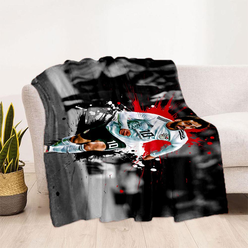Salah's Dynamic Sprint Blanket Comfortable Great for Seaside Office Chair Sofa for All Seasons Playful Design Ideal Gift For Birthday Valentine'S Day